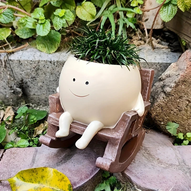 Swing Chair Planter