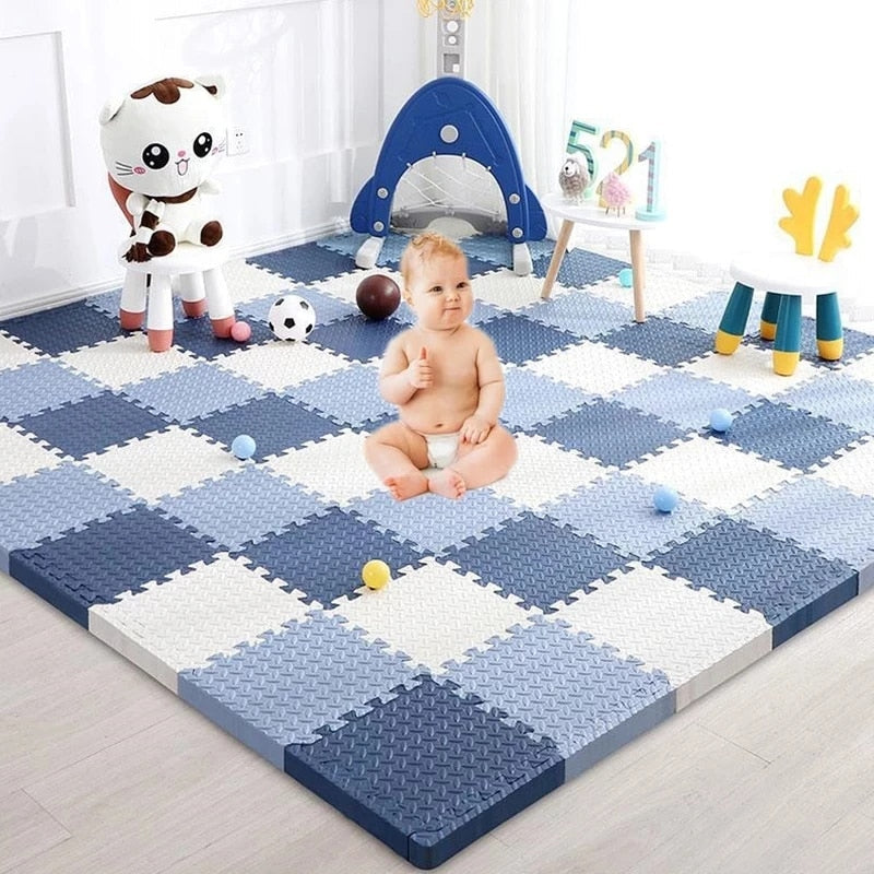 PuzzleMat™ - Baby Play Mat Interlocking Puzzle Mat - 18 pcs