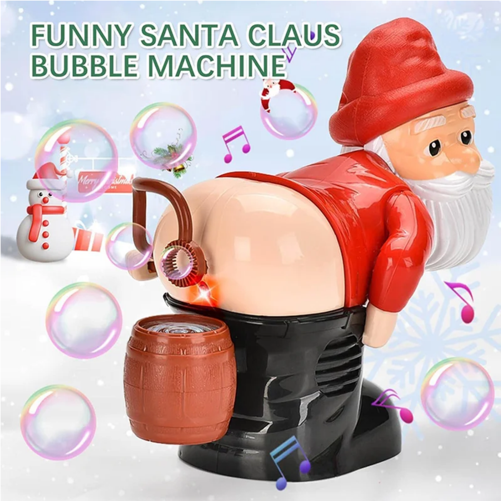 Pana® SANTA CLAUS BUBBLE MAKER