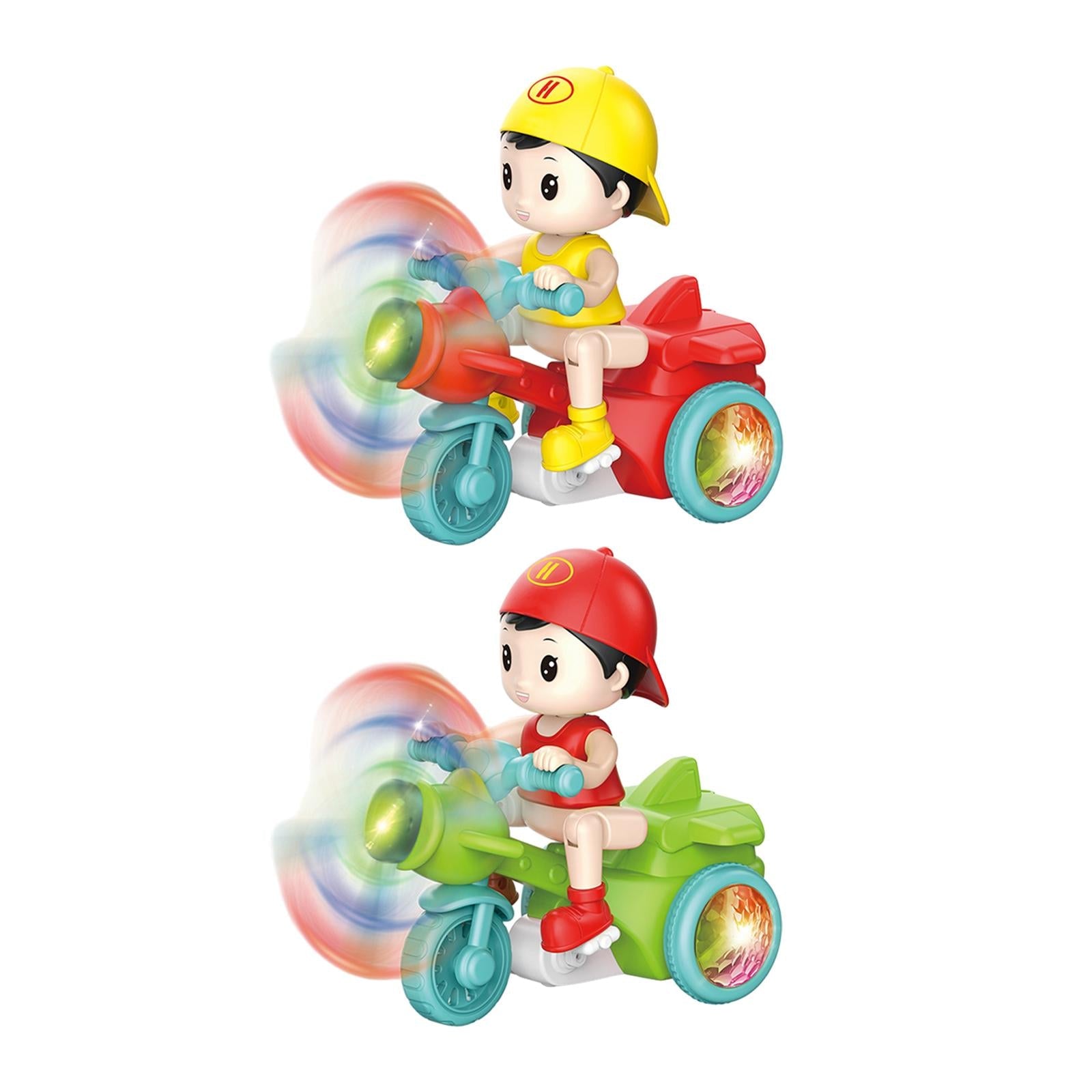 Cool Electronic Stunt Tricycle Stunt Boy Child Crawling Toy