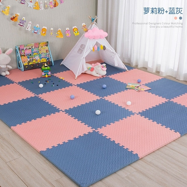 PuzzleMat™ - Baby Play Mat Interlocking Puzzle Mat - 18 pcs