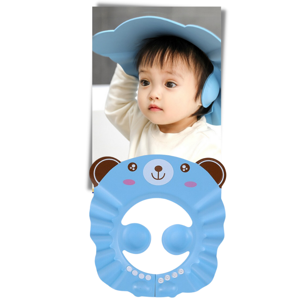 Shower Cap & Ear Protectors for Kids