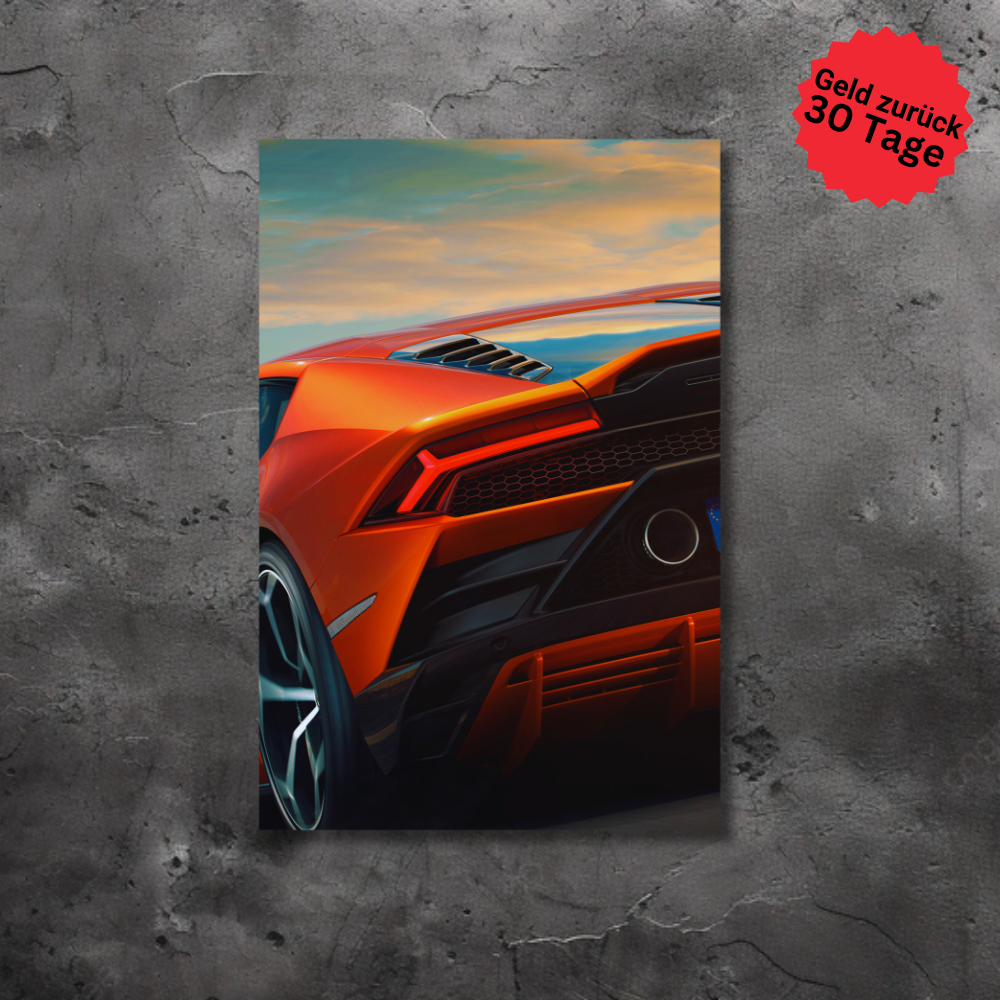 NightLane™ Porsche GT3 RS LED Poster