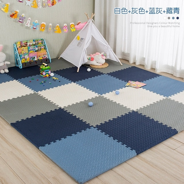 PuzzleMat™ - Baby Play Mat Interlocking Puzzle Mat - 18 pcs