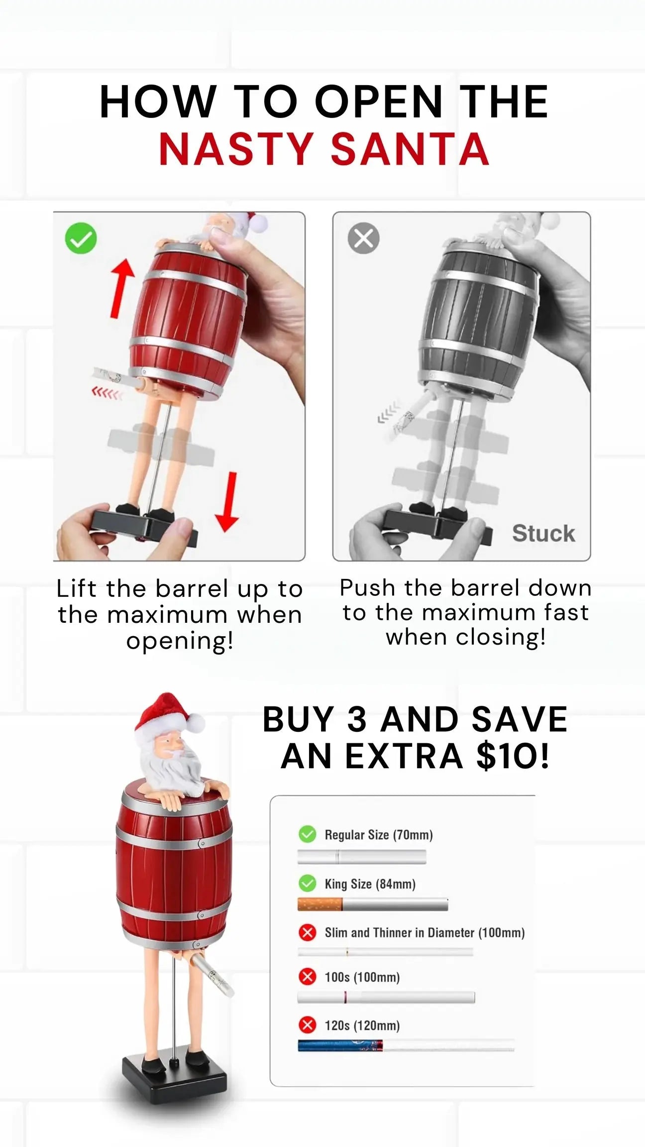 Santa Claus Dispenser