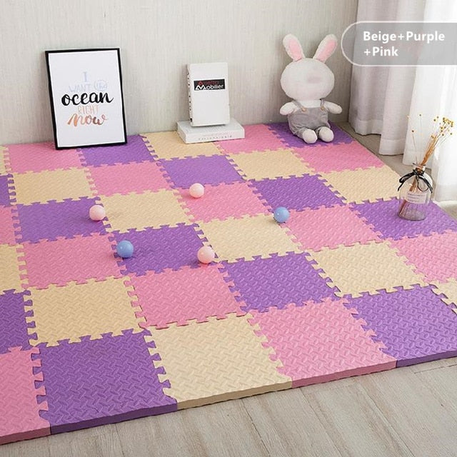 PuzzleMat™ - Baby Play Mat Interlocking Puzzle Mat - 18 pcs