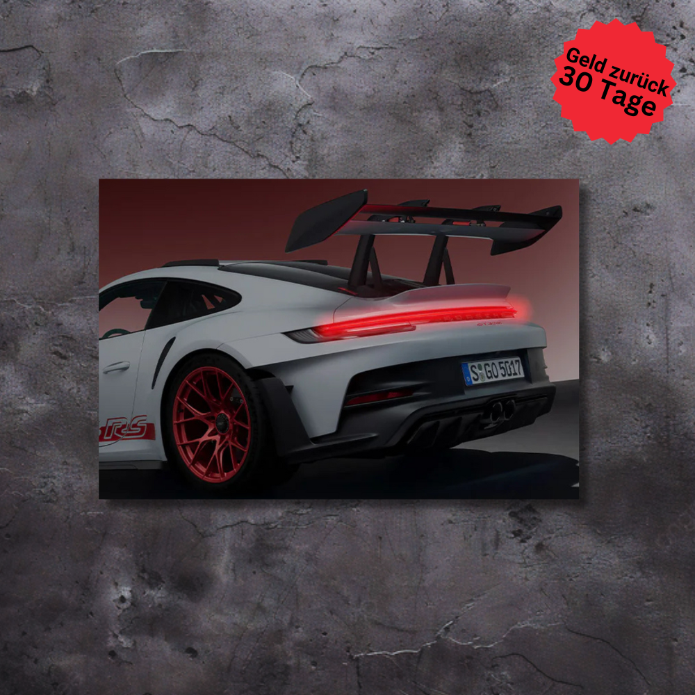 NightLane™ Porsche GT3 RS LED Poster