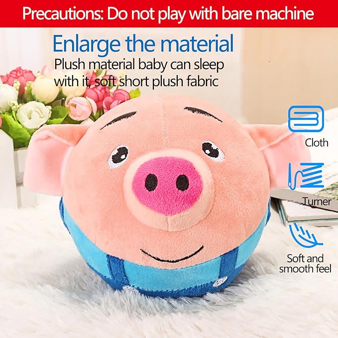 Interactive Piggy Toys Rechargeable Jumping Moving