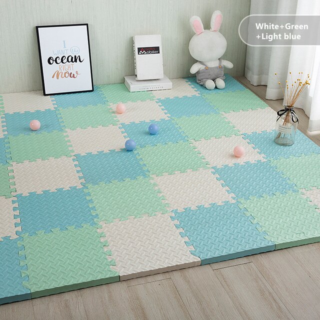 PuzzleMat™ - Baby Play Mat Interlocking Puzzle Mat - 18 pcs