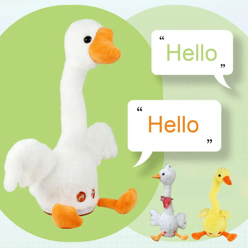 Talking Dancing Duck Plushie Toy