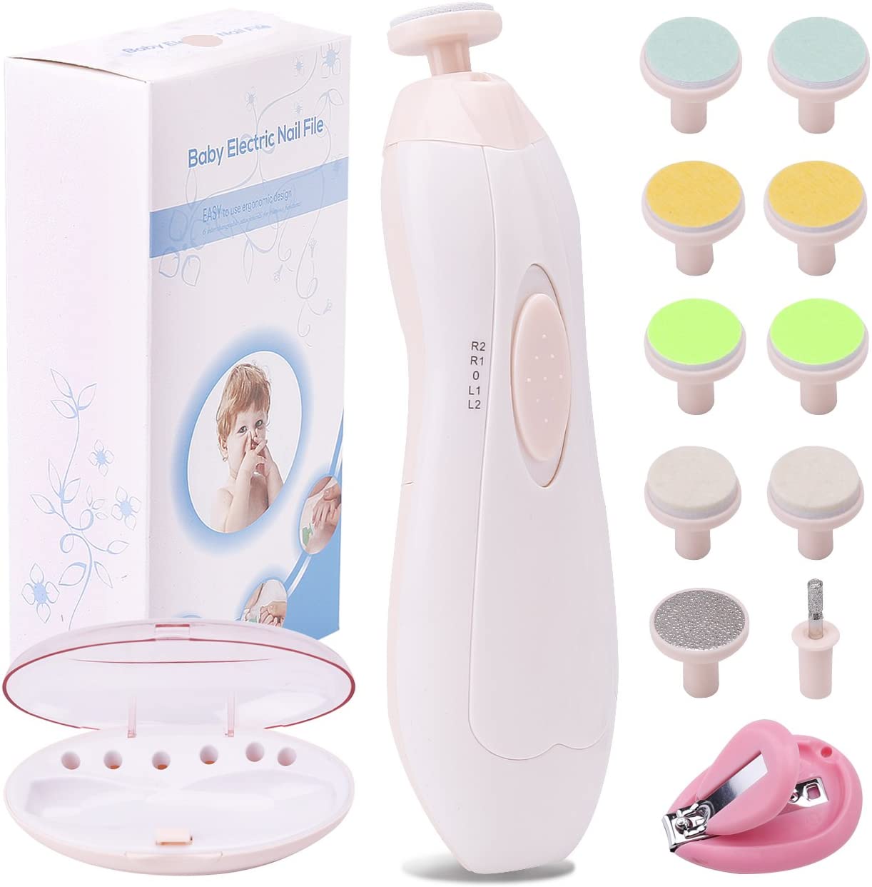 Baby Nail Clippers Safe Electric Baby Nail Trimmer