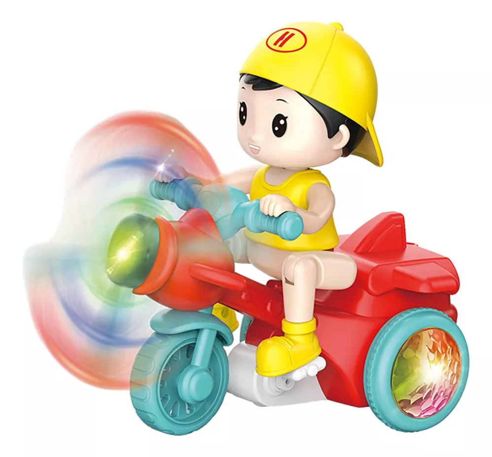 Cool Electronic Stunt Tricycle Stunt Boy Child Crawling Toy