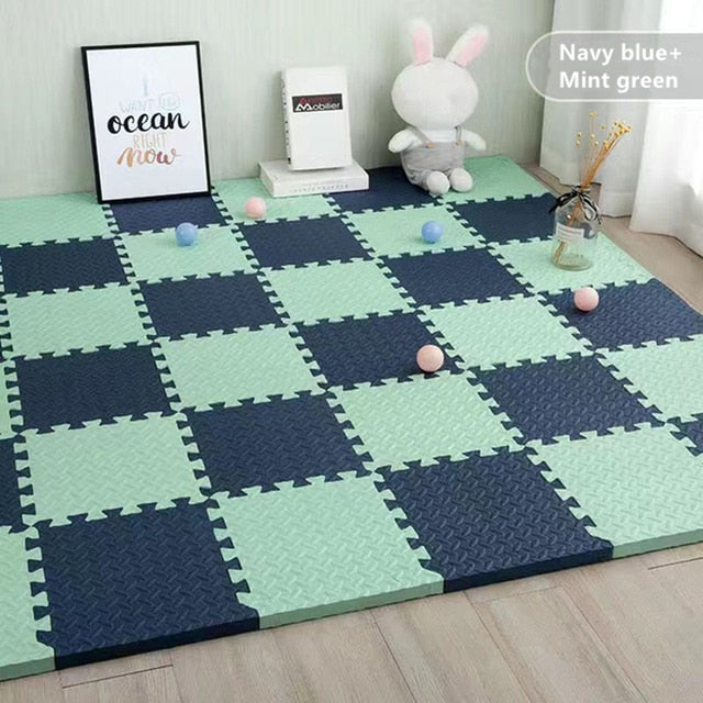 PuzzleMat™ - Baby Play Mat Interlocking Puzzle Mat - 18 pcs