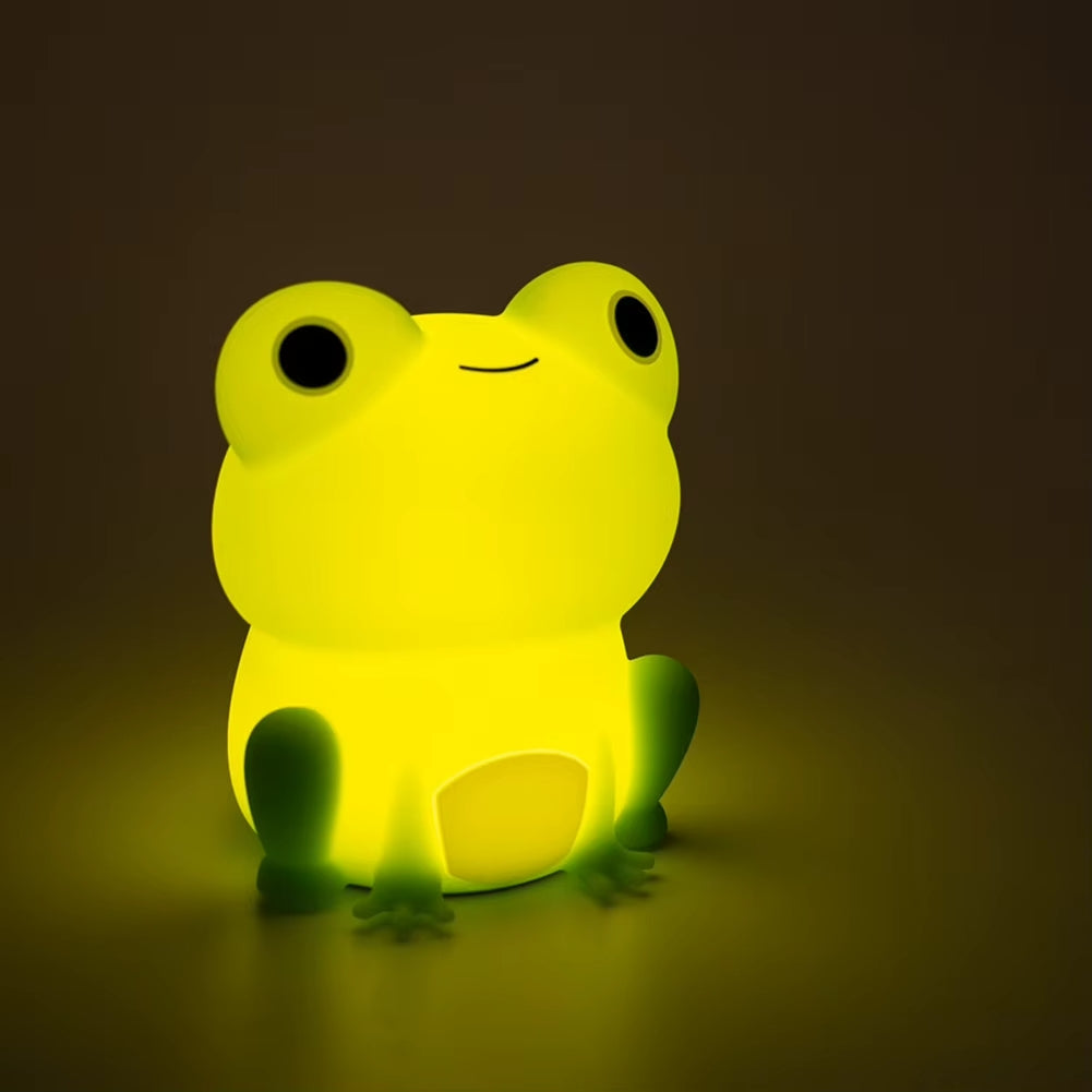 Silicone Animal Frog LED Large Stress Reliever