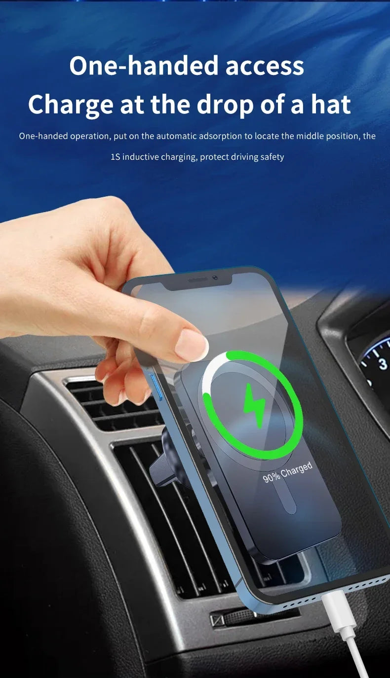 Magnetic Wireless Car Charger