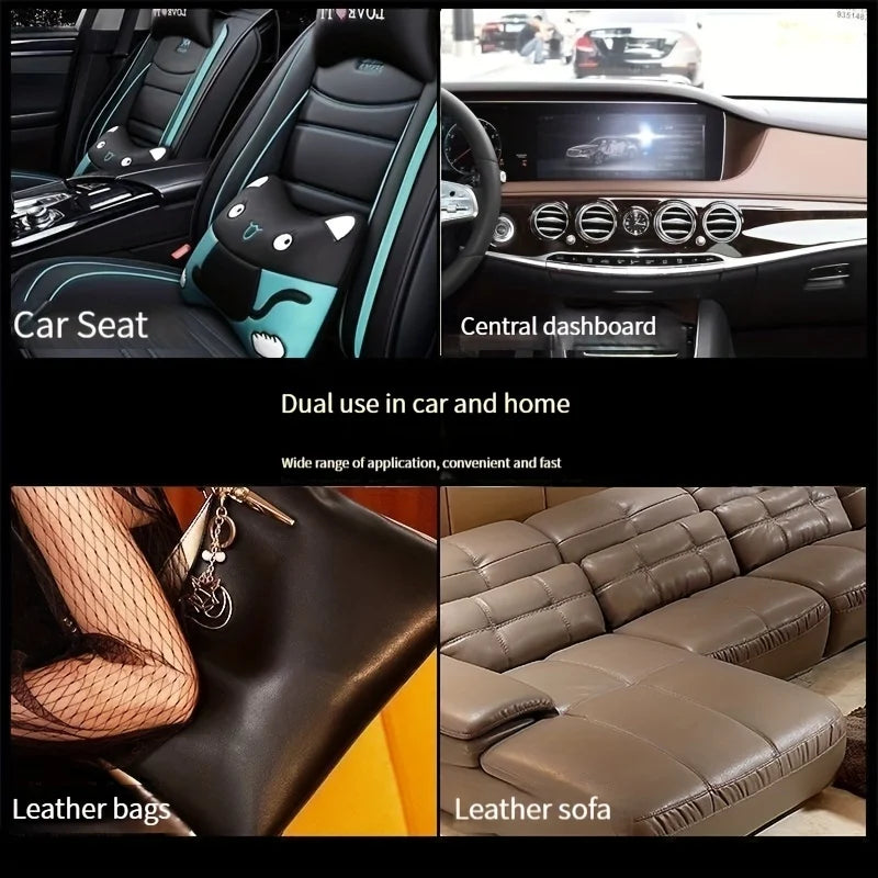 Car Leather Seat Maintenance Care Oil Multifunctional Cream Interior Polishing Stain Removal Refurbished Leather Sofa Cleaning