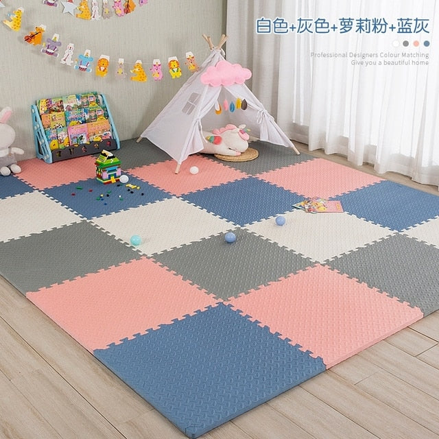 PuzzleMat™ - Baby Play Mat Interlocking Puzzle Mat - 18 pcs