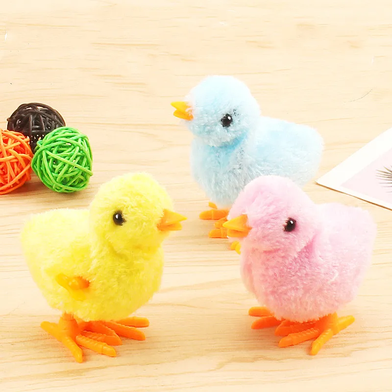 Cute Colorful Jumping Walking Chicks