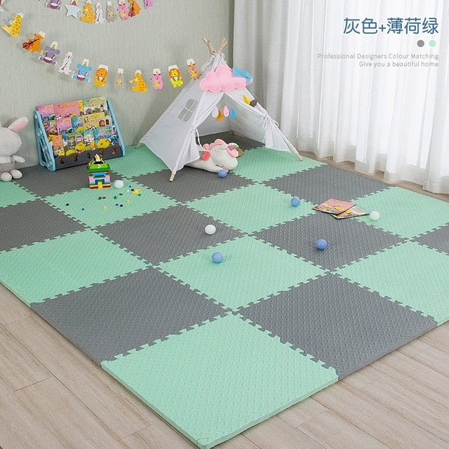 PuzzleMat™ - Baby Play Mat Interlocking Puzzle Mat - 18 pcs