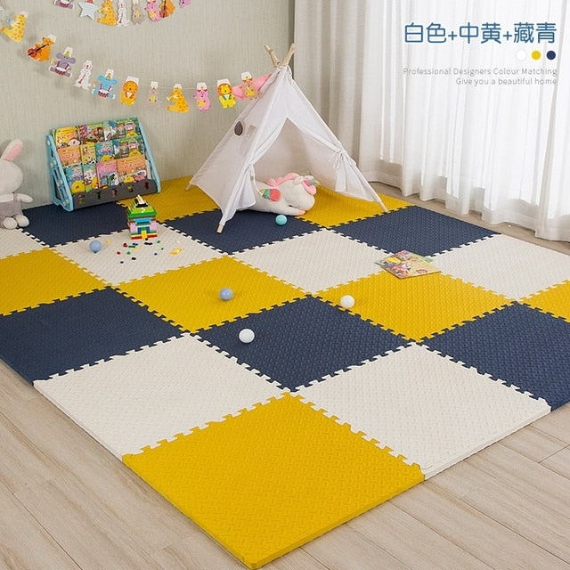 PuzzleMat™ - Baby Play Mat Interlocking Puzzle Mat - 18 pcs