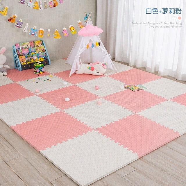 PuzzleMat™ - Baby Play Mat Interlocking Puzzle Mat - 18 pcs