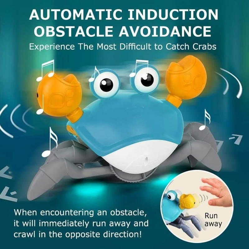 Crawling Crab Interactive Children's Toy