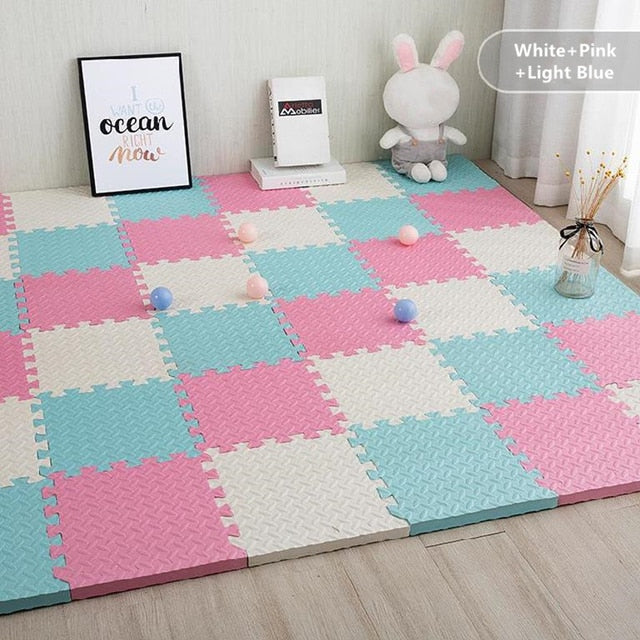 PuzzleMat™ - Baby Play Mat Interlocking Puzzle Mat - 18 pcs