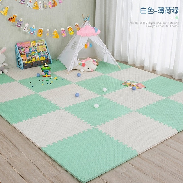 PuzzleMat™ - Baby Play Mat Interlocking Puzzle Mat - 18 pcs