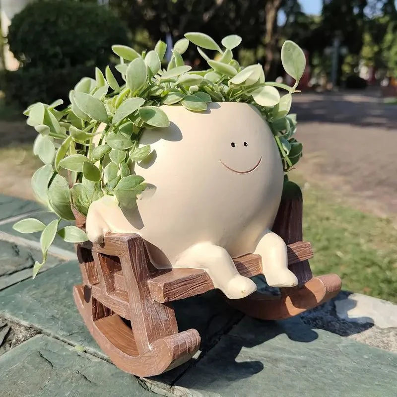 Swing Chair Planter