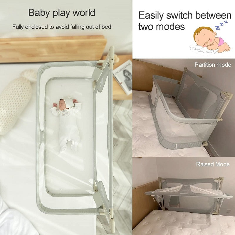 Baby Attach To Bed Bedside Crib Easy Folding