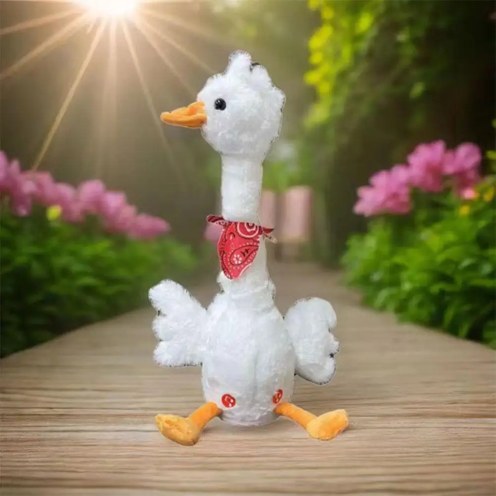 Talking Dancing Duck Plushie Toy