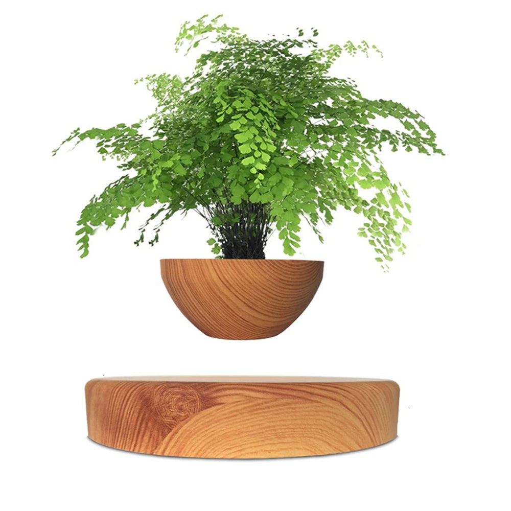 Levitating Magnetic Planter