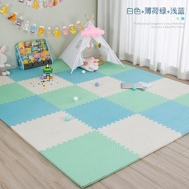 PuzzleMat™ - Baby Play Mat Interlocking Puzzle Mat - 18 pcs