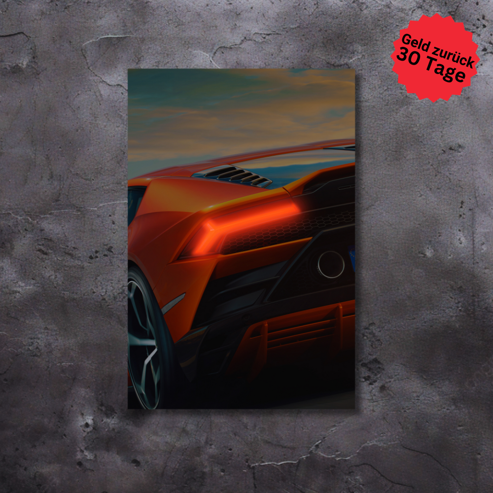 NightLane™ Porsche GT3 RS LED Poster