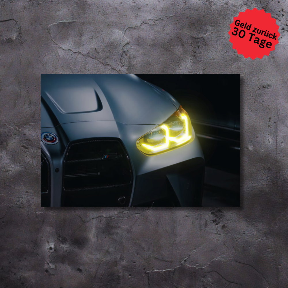 NightLane™ Porsche GT3 RS LED Poster